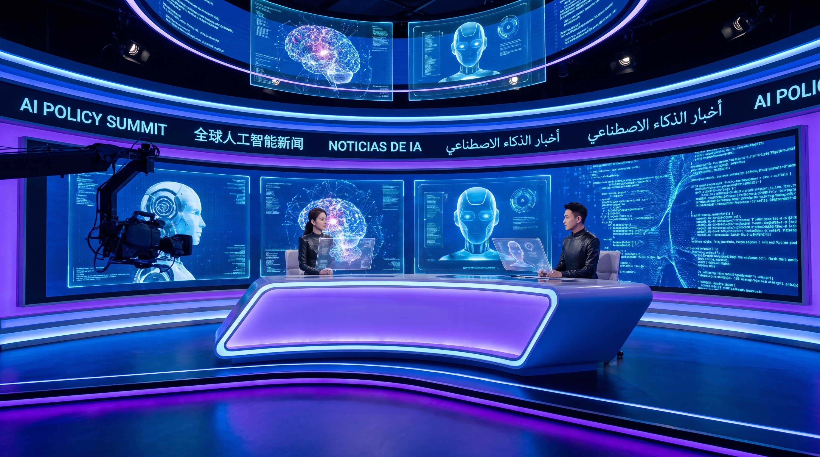 AI Daily News Illustration