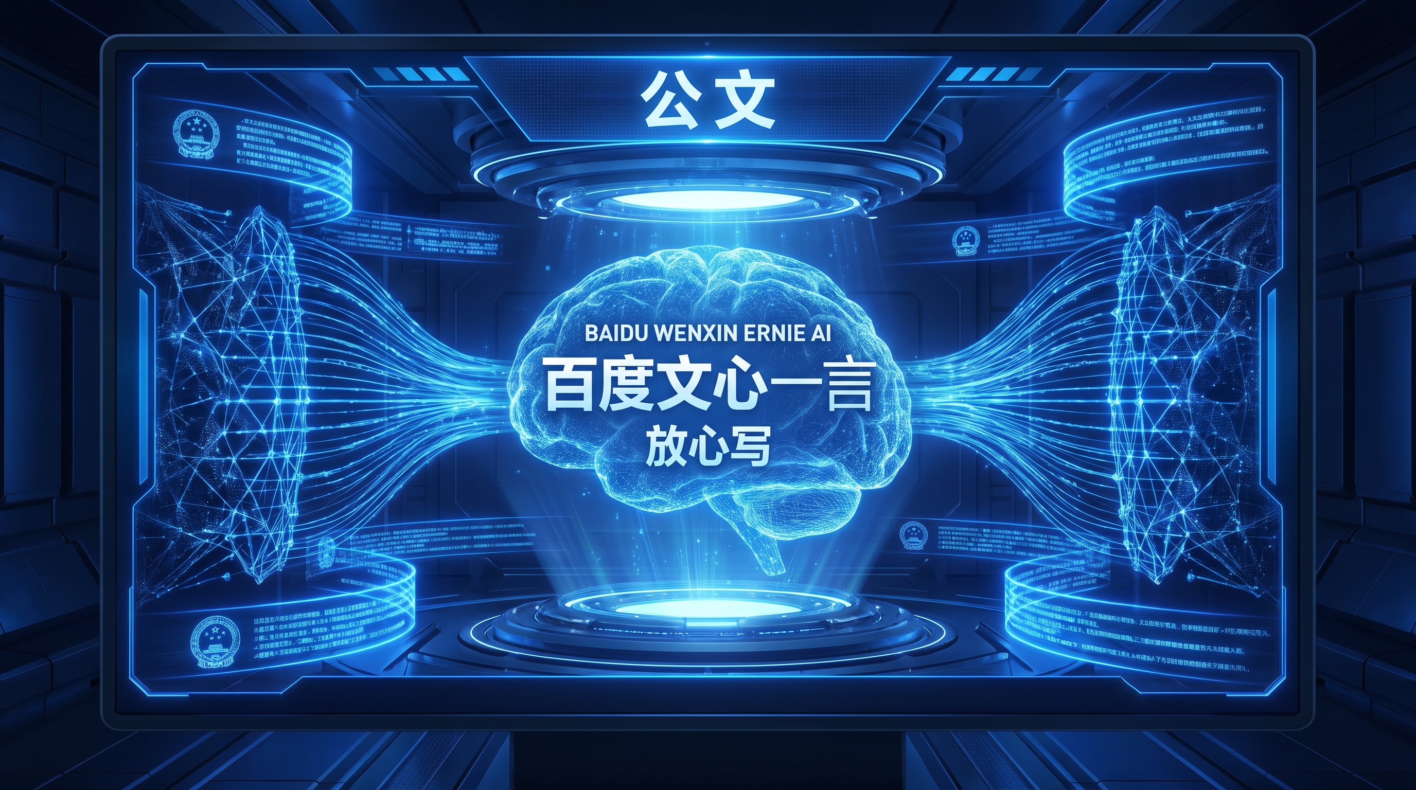 文心一言 放心写 封面