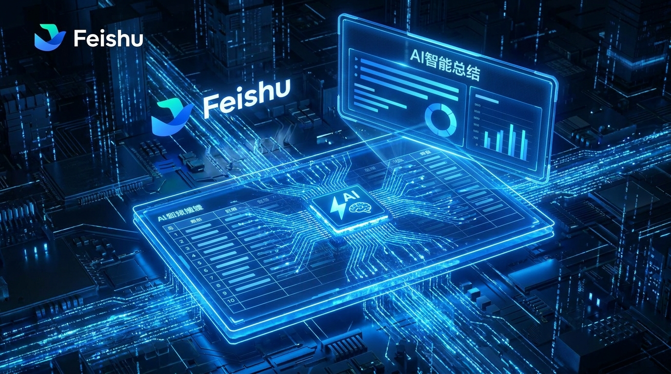 飞书多维表格 AI 字段捷径 封面